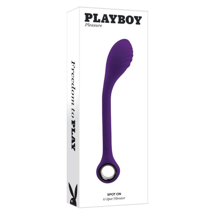 Vibrador Punto G Playboy Playboy Morado 1
