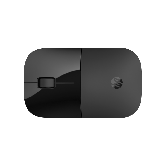 HP Z3700 Ratón Inalámbrico Dual Mode Negro. Portátil, Diseño Fino y Ergonómico, con Materiales Reciclados para un Control Preciso