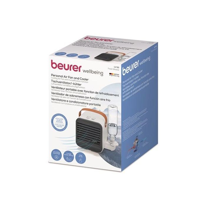 Beurer LV-50 Ventilador de Sobremesa Compacto y Silencioso para Oficina y Hogar 5 Beurer LV-50 Ventilador de Sobremesa Compacto y Silencioso para Oficina y Hogar 5