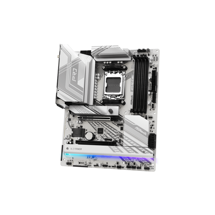 Asrock X870 Pro RS WiFi AMD X870 Zócalo AM5 ATX 3 Asrock X870 Pro RS WiFi AMD X870 Zócalo AM5 ATX 3