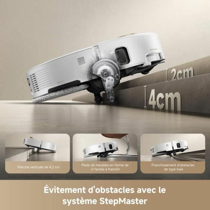 Robot aspirador ultracompleto MOVA V50 - Potencia de 24.000 Pa - Limpieza térmica de suelos con sistema DuoSolution 53 Robot aspirador ultracompleto MOVA V50 - Potencia de 24.000 Pa - Limpieza térmica de suelos con sistema DuoSolution 53