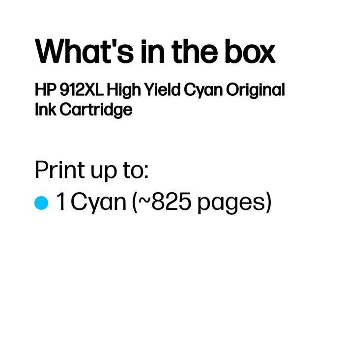 HP nº912XL Cartucho Cyan 2 HP nº912XL Cartucho Cyan 2