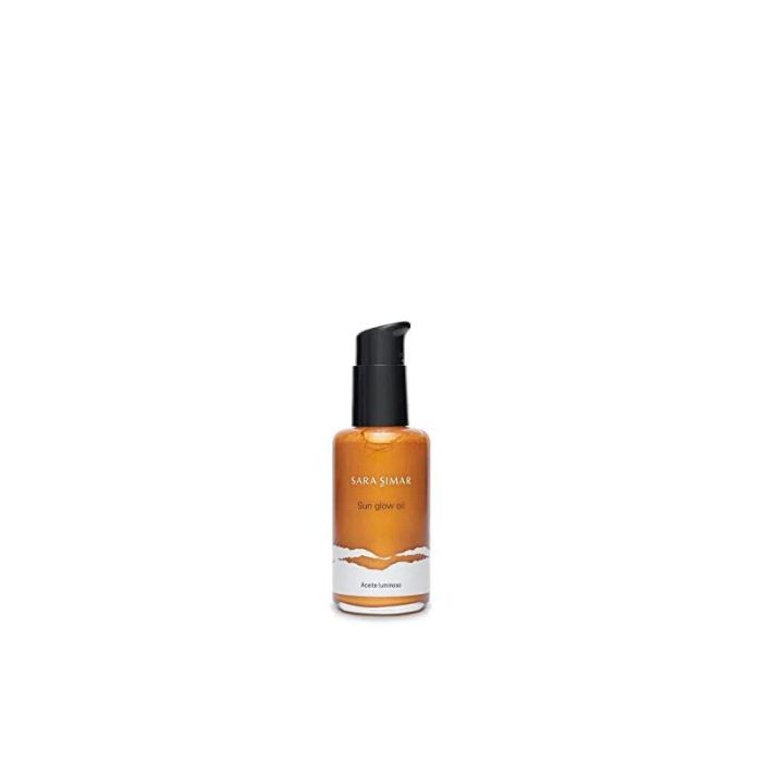Sara Simar Sun Glow Oil - Aceite luminoso para bronceado intenso, 100ml