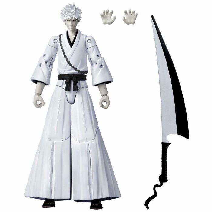 Figura Anime Heroes - Bandai - Bleach - Kurosaki Ichigo blanco - 17 cm 2