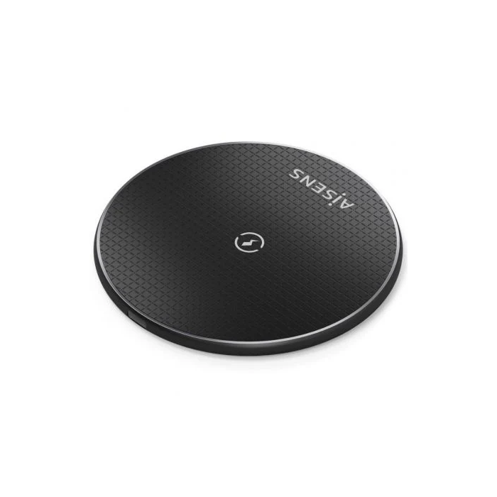 Aisens Base de Carga Inalámbrica ASCH-15W1WC058-BK 15W USB-C Negro para Móvil Qi 1
