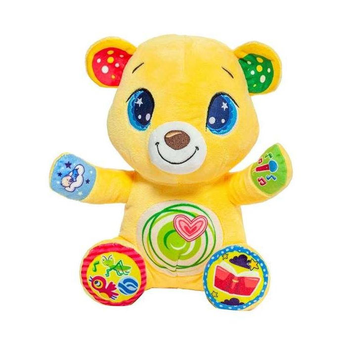 Molto Gusy Luz Osito Interactivo con Luz y Sonidos, Cuentacuentos y Grabadora, 24 cm 1