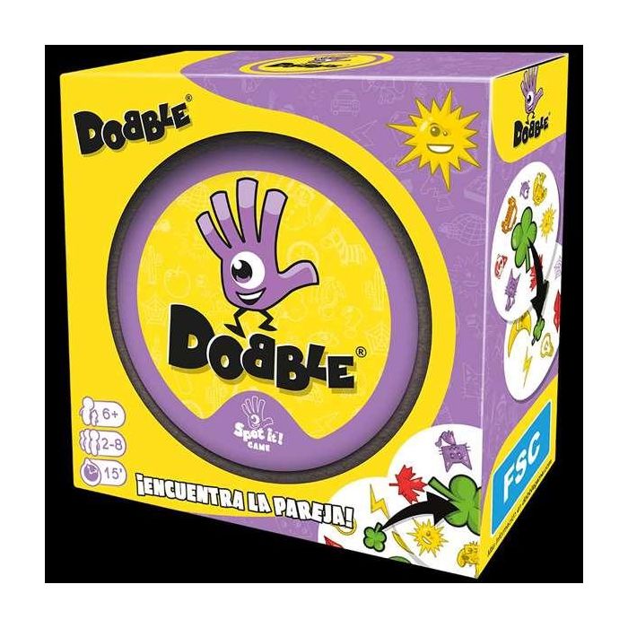 Asmodee Juego Dobble. Juego de cartas basado en la velocidad, observación y reflejos para niños y adultos. 13