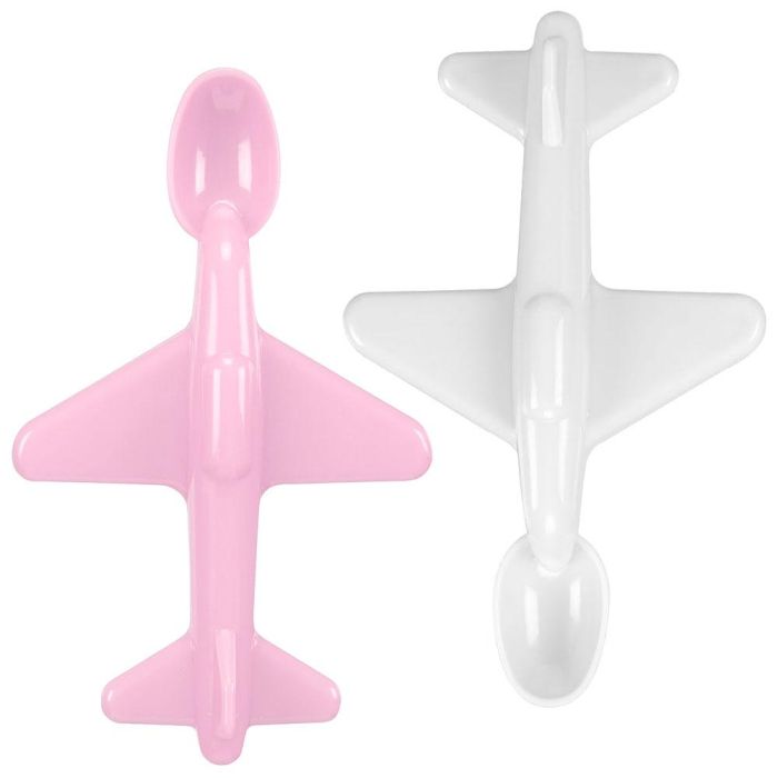Tom et Zoe Juego de 2 Cucharas Avión Puericultura 5