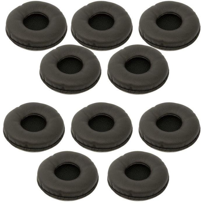 Jabra Almohadillas de Cuero para Auriculares Jabra BIZ 2300, Negras (Paquete de 10 unidades)