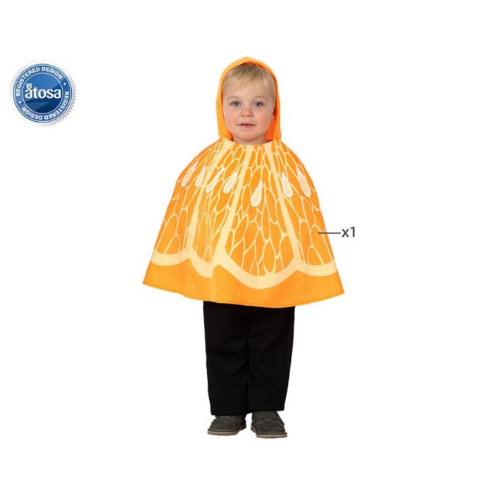 Disfraz Naranja Niño Bebé Talla Única Disfraz Naranja Niño Bebé Talla Única