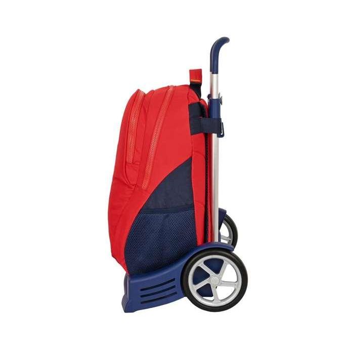 Safta Cartera Escolar Oficial Selección Española de Fútbol con Carro y Ruedas, Mochila Trolley para Colegio 440x160x320 mm 6 Safta Cartera Escolar Oficial Selección Española de Fútbol con Carro y Ruedas, Mochila Trolley para Colegio 440x160x320 mm 6