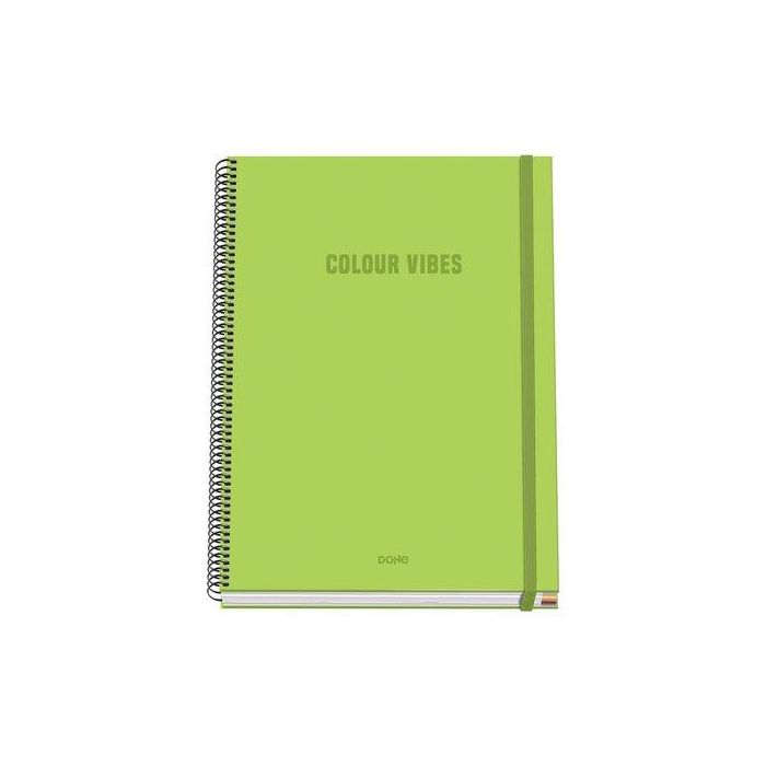 Bloc Dohe Colour Vibes Micro.Tapa Extra A4 100H 90Gr Cuadric.5X5 Lima