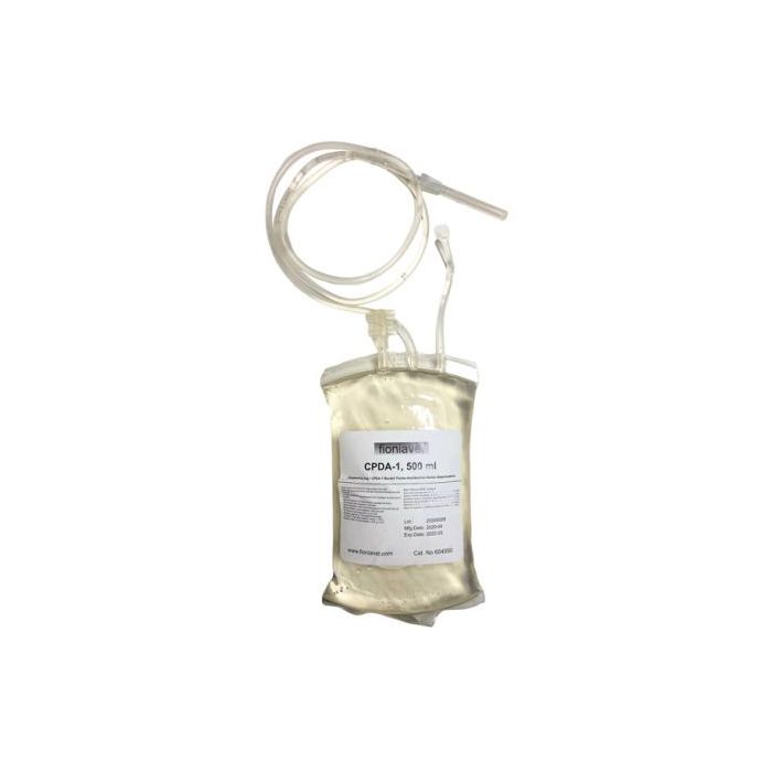 Bolsa Extracción Sangre C-Cpda 500 mL, 5 Unidades - Estéril, con Aguja Ultrafina y Anticoagulante Bolsa Extracción Sangre C-Cpda 500 mL, 5 Unidades - Estéril, con Aguja Ultrafina y Anticoagulante