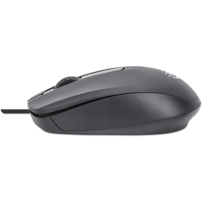 MANHATTAN Comfort II Optische USB-Maus schwarz 3