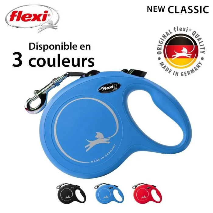 Flexi Correa New Classic L Cinta 8M Azul 2