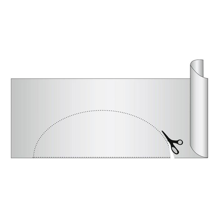 Wenko Lámina Antideslizante Extra Gruesa Gris 47040100, 50 x 150 cm 3