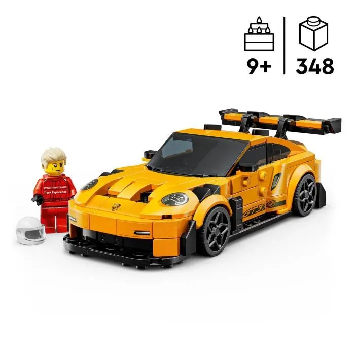 Lego Porsche 911 GT3 RS Supercar Coche de Juguete Speed Champions 77239 para Niños a partir de 9 Años 1