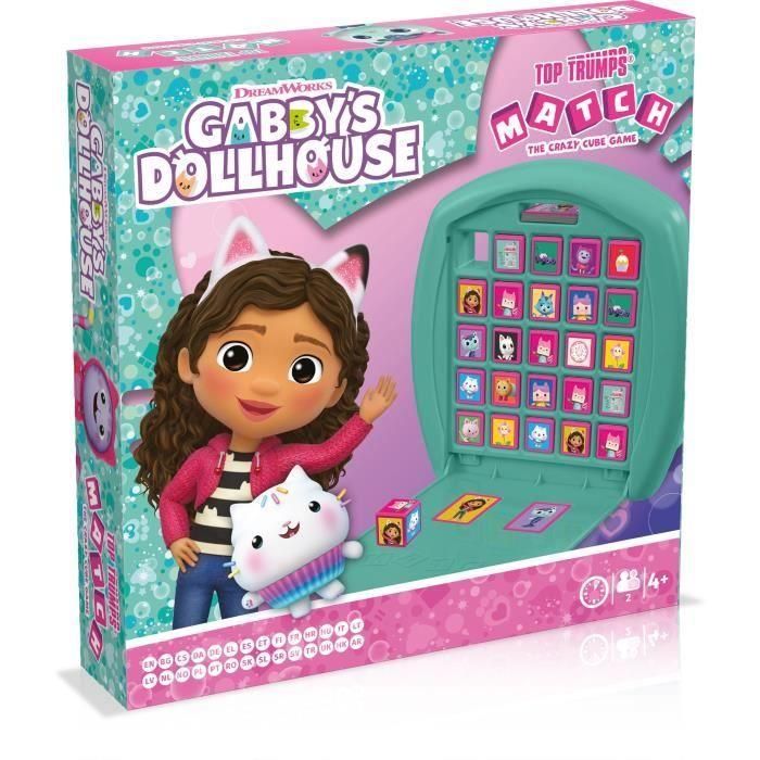 Match Gabby y la Casa Mágica - Juego de mesa - MOVIMIENTOS GANADORES - Juego de observación y táctica Match Gabby y la Casa Mágica - Juego de mesa - MOVIMIENTOS GANADORES - Juego de observación y táctica
