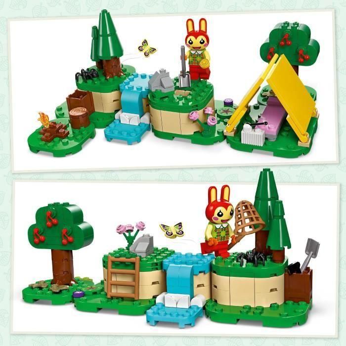 Juego de construccion actividades al aire libre con coni lego animal crossing 1