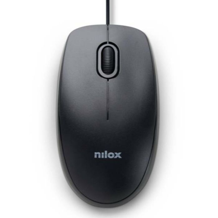 Ratón Nilox MOUSB1003 1600 dpi Negro 1