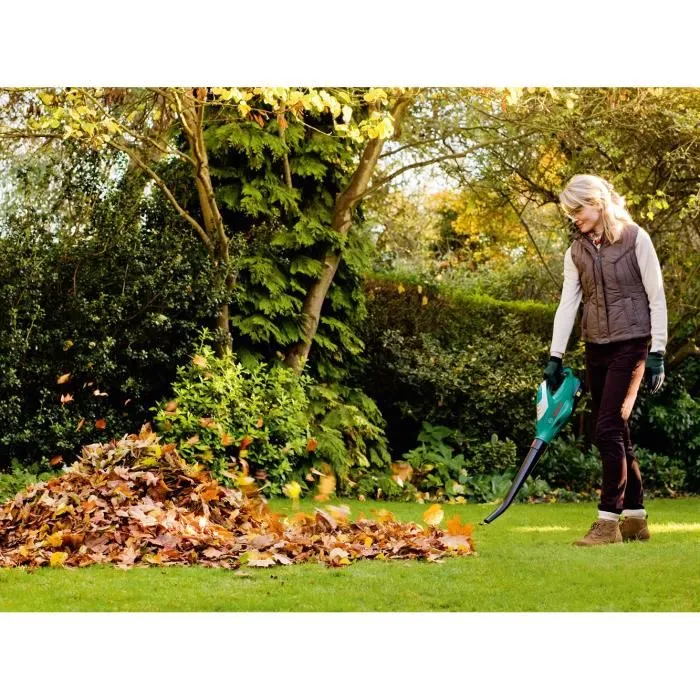 Bosch Soplador Inalámbrico ALB 18 LI Batería Iones Litio 18 V 2.5 Ah Verde 2