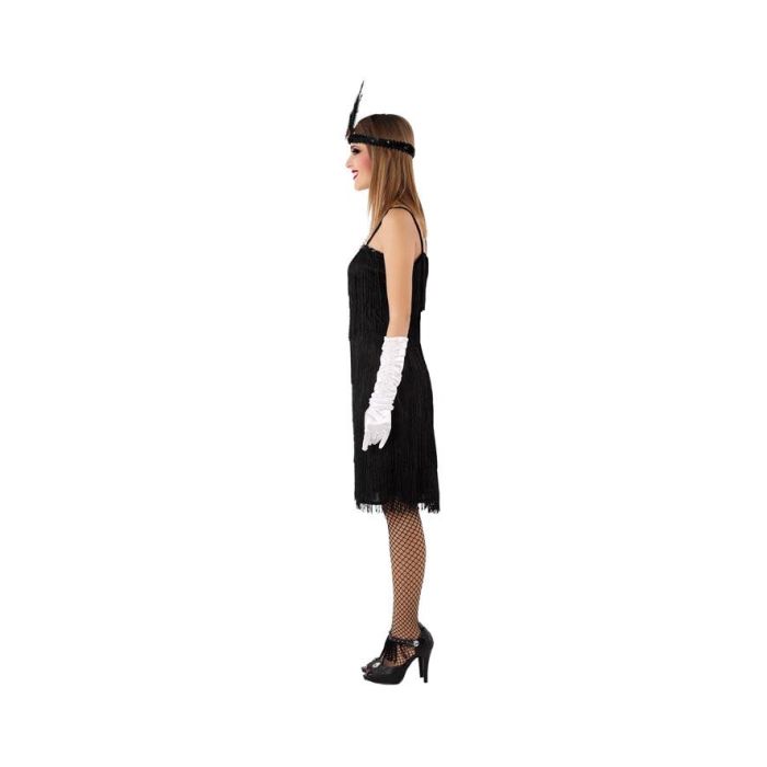 Disfraz Charleston Negro Adulto Mujer Adulto XL 1 Disfraz Charleston Negro Adulto Mujer Adulto XL 1