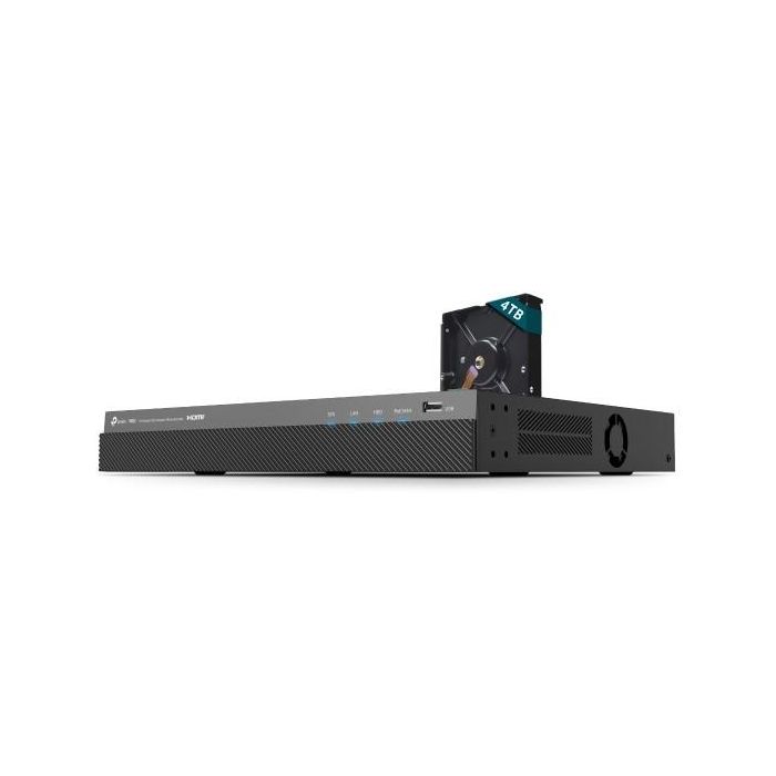 TP-Link NVR2016H-16MP-4TB Omada VIGI 16 Canales PoE+ para Cámaras IP de Seguridad