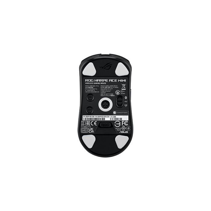 ASUS ROG Harpe Ace Mini Ratón Gaming Ambidextro RF Wireless + Bluetooth + USB Type-C Óptico 42000 DPI Negro 90MP03Z0-BMUA00