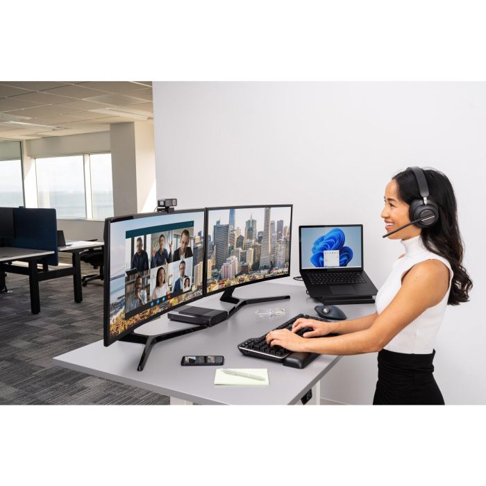 Kensington Auriculares Bluetooth H3000 PROVC Inalámbrico Juego Negro Bluetooth 5.2 70