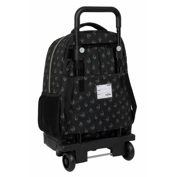 Mochila Escolar con Ruedas The Mandalorian This is the way Negro 33 X 45 X 22 cm 2 Mochila Escolar con Ruedas The Mandalorian This is the way Negro 33 X 45 X 22 cm 2