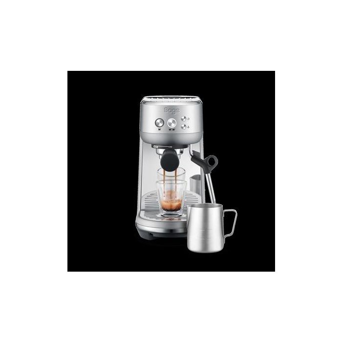 Sage Cafetera Espresso Manual Bambino INOX, Portafiltros 54 mm, 19 g, ThermoJet, Texturizado Leche, PID 3 Sage Cafetera Espresso Manual Bambino INOX, Portafiltros 54 mm, 19 g, ThermoJet, Texturizado Leche, PID 3