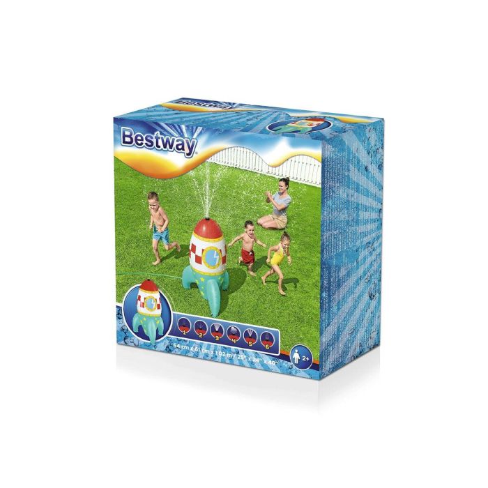 Bestway Aspersor Espacial Hinchable 64x61x102 cm +2 Años Jardin 52572 8 Bestway Aspersor Espacial Hinchable 64x61x102 cm +2 Años Jardin 52572 8