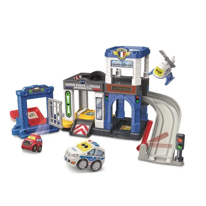 Vtech VT80569905 Comisaría Super Interactiva Tut Tut Bolides Pro Series + Chris, Teniente de Policía 0 Vtech VT80569905 Comisaría Super Interactiva Tut Tut Bolides Pro Series + Chris, Teniente de Policía 0