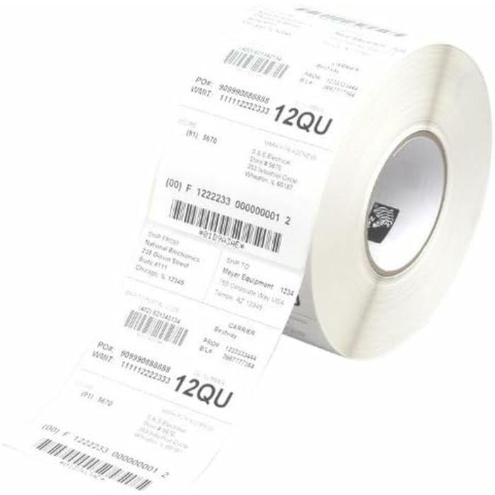 Etiquetas para Impresora Zebra Perform 1000T Blanco Ø 76 mm (4 Unidades) Etiquetas para Impresora Zebra Perform 1000T Blanco Ø 76 mm (4 Unidades)