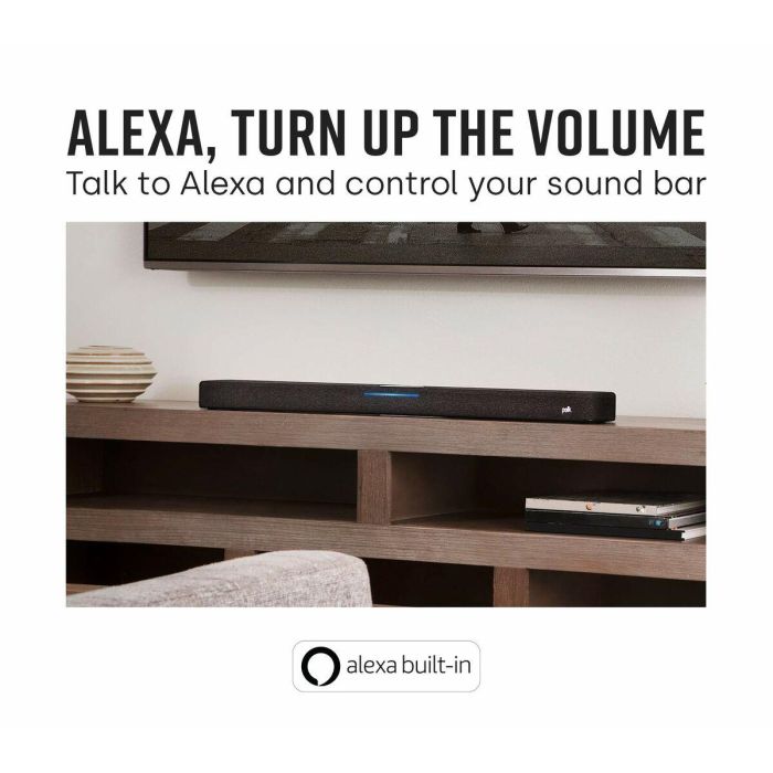 Barra de Sonido Polk REACTBAR Negro 100 W 2 Barra de Sonido Polk REACTBAR Negro 100 W 2