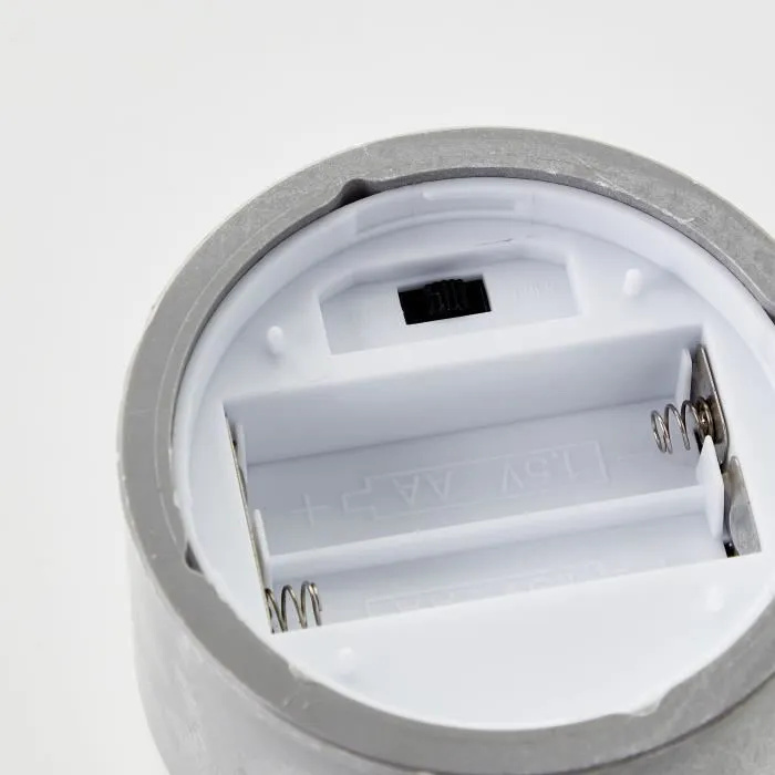 Brilliant Lote 3 Lámparas de Mesa LED BRI4004353428326 - 2500K - Plástico y Vidrio - Vidrio Gris y Ahumado 5