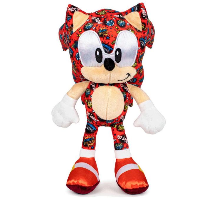 PLAY BY PLAY Peluche Sonic Comic Sonic the Hedgehog 30cm