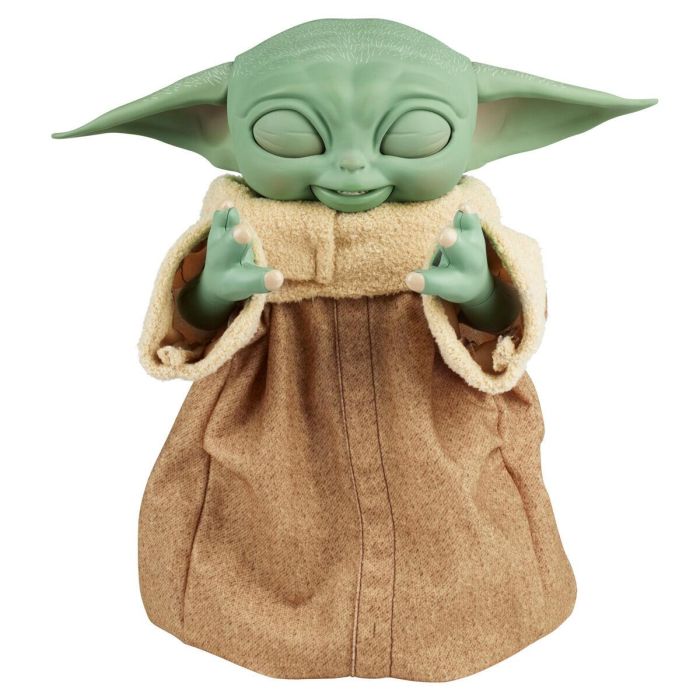 Hasbro Galactic Snackin Grogu Figura Interactiva Baby Yoda The Child Mandalorian Star Wars 23cm Sonidos y Movimientos +4 Años 7 Hasbro Galactic Snackin Grogu Figura Interactiva Baby Yoda The Child Mandalorian Star Wars 23cm Sonidos y Movimientos +4 Años 7