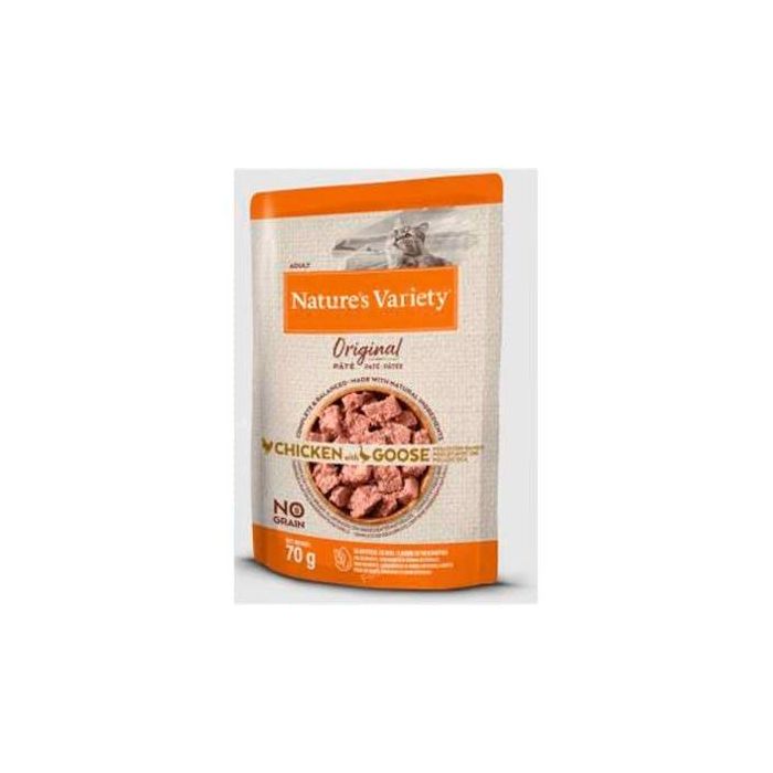 Affinity Nature'S V Origina Feline Adult Pate Pollo Ganso 12x70 gr