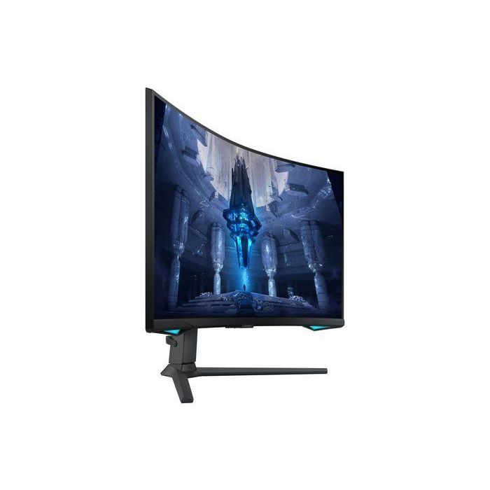 Samsung LS32BG750NPX Monitor Gaming 32" 4K UHD 165Hz 1ms Mini-LED Quantum HDR 2000 Curvo 1000R G-Sync Compatible FreeSync Premium Pro Negro