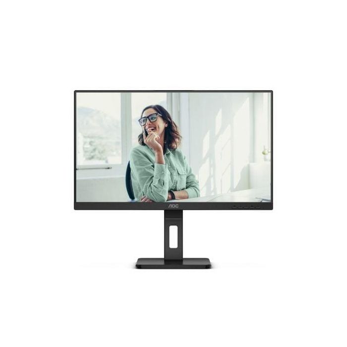Monitor Profesional AOC 24P3CV 23.8"/ Full HD/ Multimedia/ Regulable en altura/ Negro Monitor Profesional AOC 24P3CV 23.8"/ Full HD/ Multimedia/ Regulable en altura/ Negro
