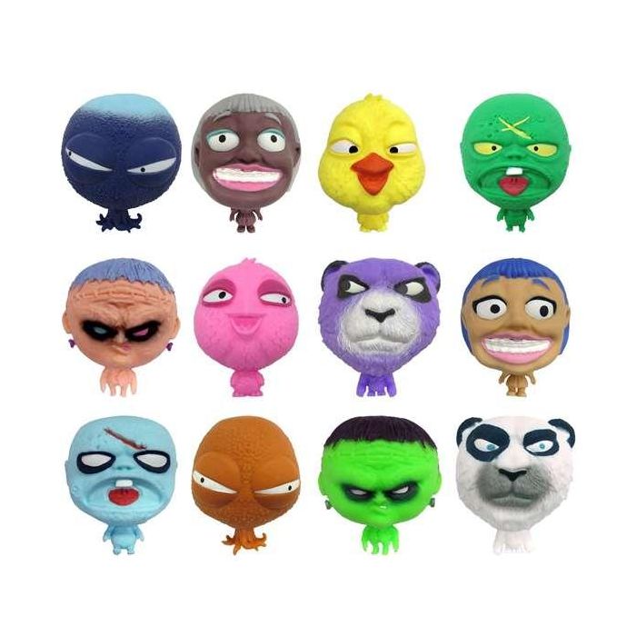 Figura splats head 11cm. perfectas para aliviar el estrés o simplemente disfrutar de estas cabezas elásticas y moldeables. - modelos surtidos 1 Figura splats head 11cm. perfectas para aliviar el estrés o simplemente disfrutar de estas cabezas elásticas y moldeables. - modelos surtidos 1