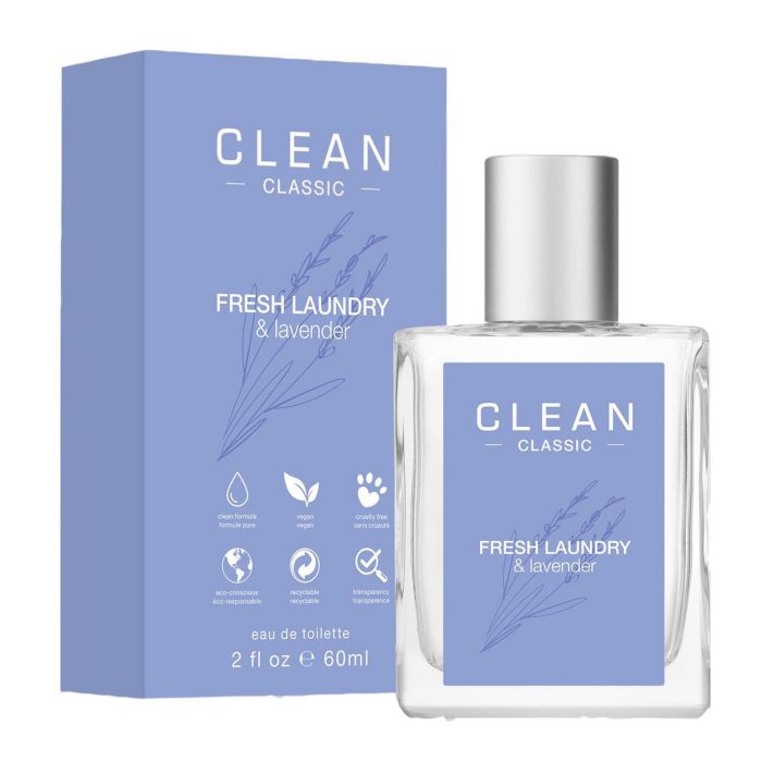 Clean Classic eau de toilette fresh laundry lavender 60 ml vaporizador