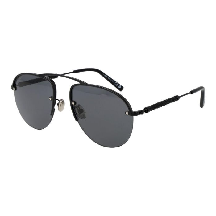 Tod'S Gafas de Sol TO0356 01A Aviador para Hombre Negro Metal Gris Humo 3 Tod'S Gafas de Sol TO0356 01A Aviador para Hombre Negro Metal Gris Humo 3