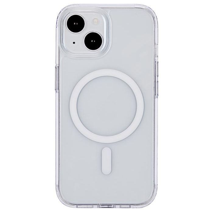 eSTUFF Funda Híbrida Magnética Berlín Transparente para iPhone 15 Plus
