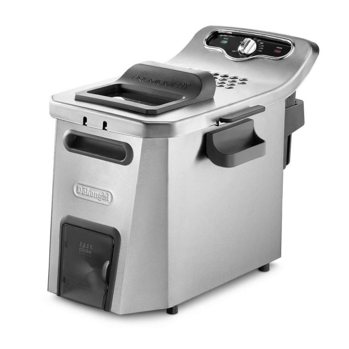 Delonghi Freidora Eléctrica Semiprofesional PremiumFry F44532CZ Acero Inoxidable - 5L, 1.5kg Patatas