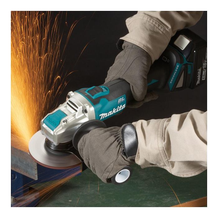 Makita DGA521ZX1 X-Lock Amoladora Angular a Batería, Disco 12,5 cm, Motor sin Escobillas