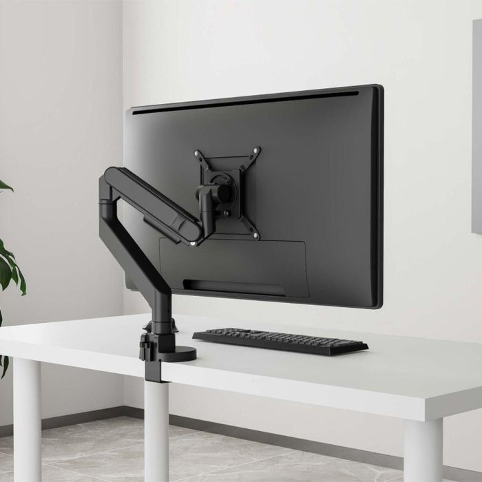 AISENS - SOPORTE DE MESA PRO CONTRAPESO GIRATORIO E INCLINABLE PARA MONITOR/TV 27KG (3 PIVOTES, 1 BRAZO) DE 24-57, NEGRO 1 AISENS - SOPORTE DE MESA PRO CONTRAPESO GIRATORIO E INCLINABLE PARA MONITOR/TV 27KG (3 PIVOTES, 1 BRAZO) DE 24-57, NEGRO 1