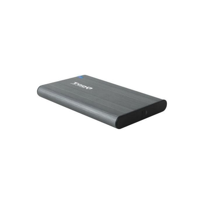 TooQ TQE-2503G Caja Externa para Disco Duro 2.5" HDD/SSD USB 3.0/3.1 Gen 1 SATA sin Tornillos UASP Gris hasta 2TB TooQ TQE-2503G Caja Externa para Disco Duro 2.5" HDD/SSD USB 3.0/3.1 Gen 1 SATA sin Tornillos UASP Gris hasta 2TB