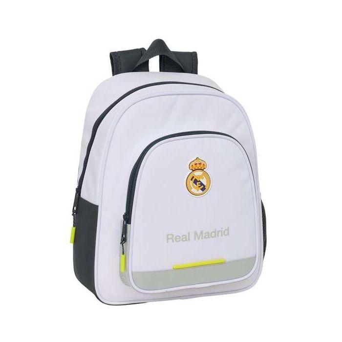 Safta Mochila Infantil Adaptable a Carro Real Madrid 1ª Equipación 25/26 340x280x100 mm